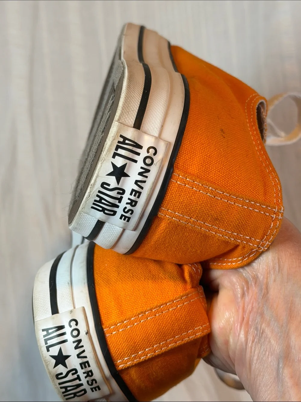 Converse Chuck Taylor All Star OX Pumpkin Orange Low-Top Canvas Sneakers Unisex